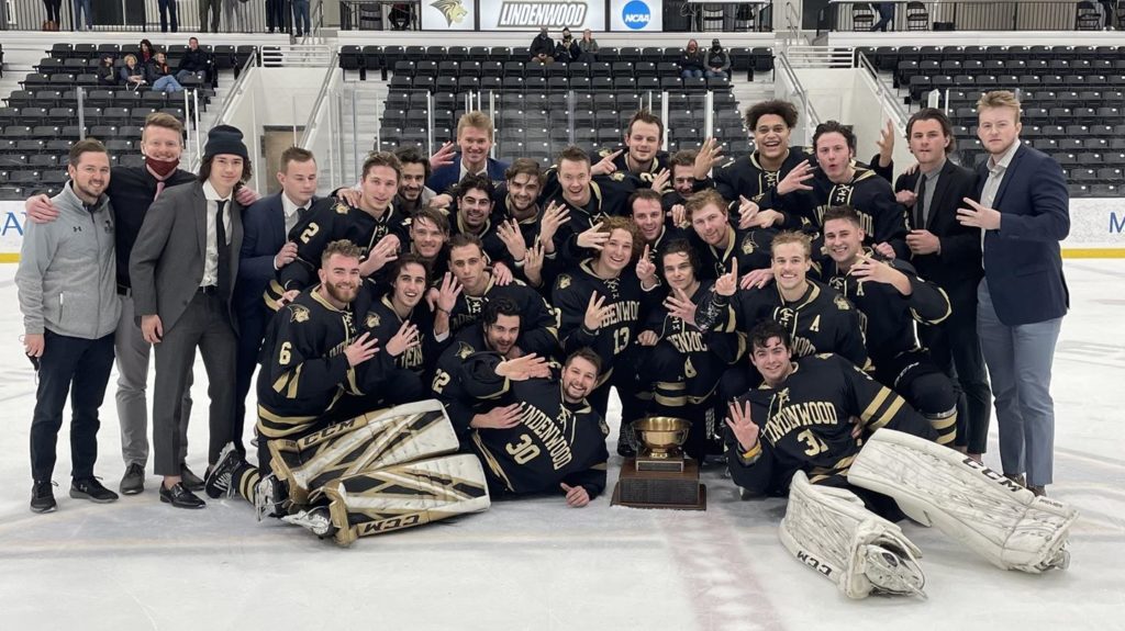 Lindenwood Hockey Claims Fourth Straight Conference Championship