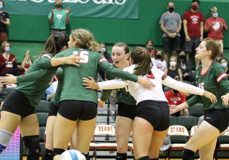 Wash. U. Volleyball Extends Winning Streak To Four With Win At Greenville
