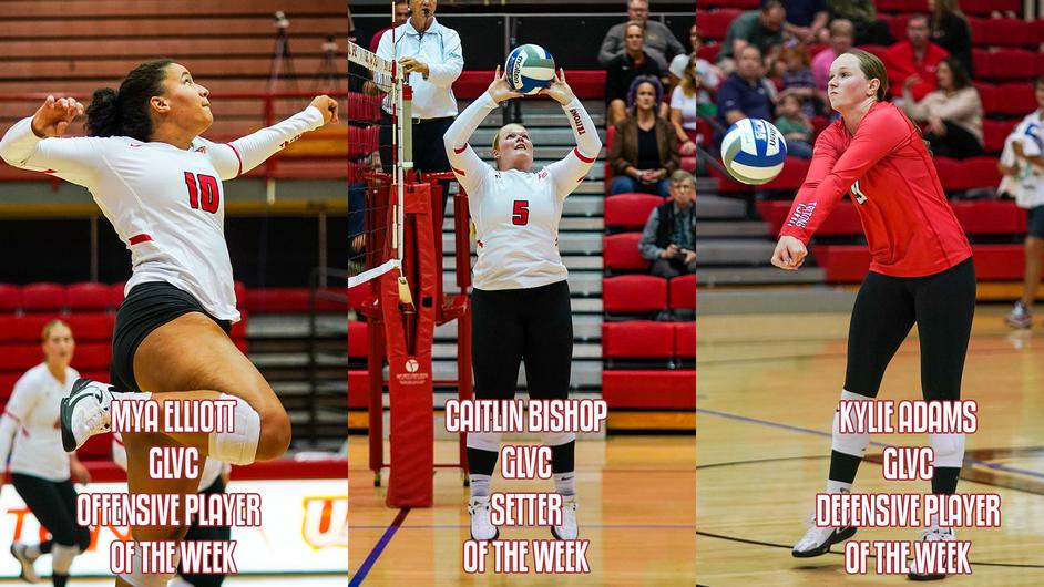 No. 5 UMSL Volleyball Sweeps GLVC Volleyball Player of the Week Honors