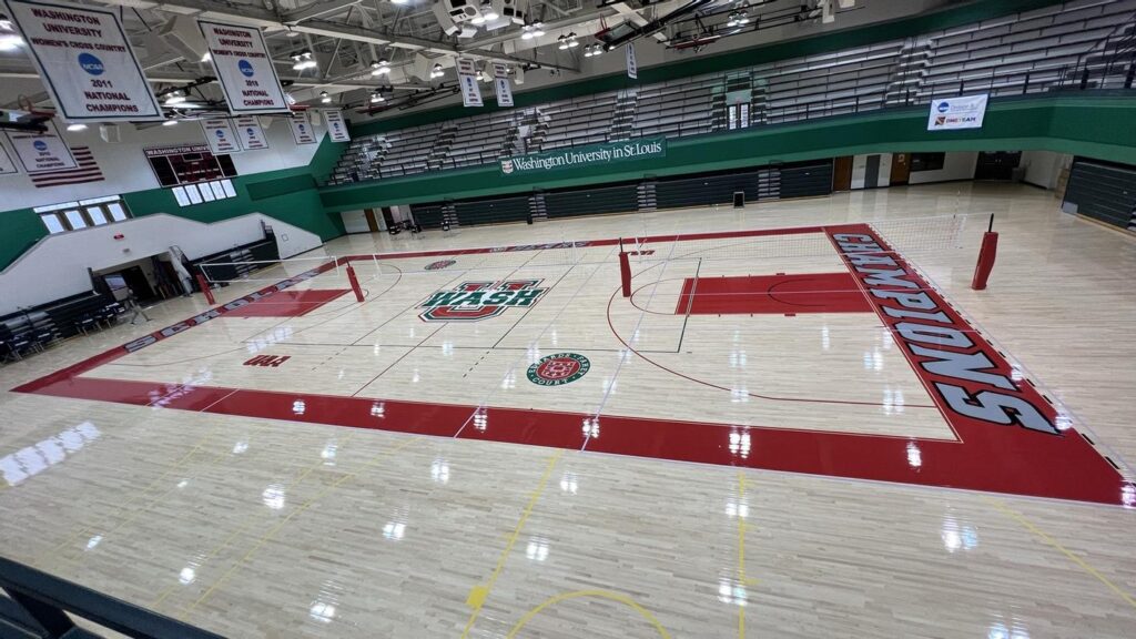 WashU Unveils New Field House Court