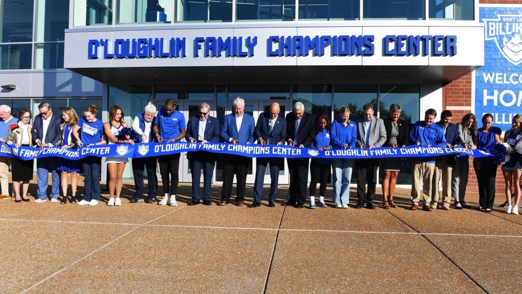 SLU Athletics Celebrates Completion of O’Loughlin Family Champions Center