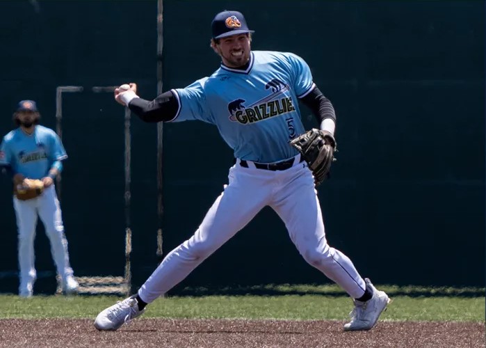 Battery Shines At The Plate And The Mound In Rain-Shortened Grizzlies Win