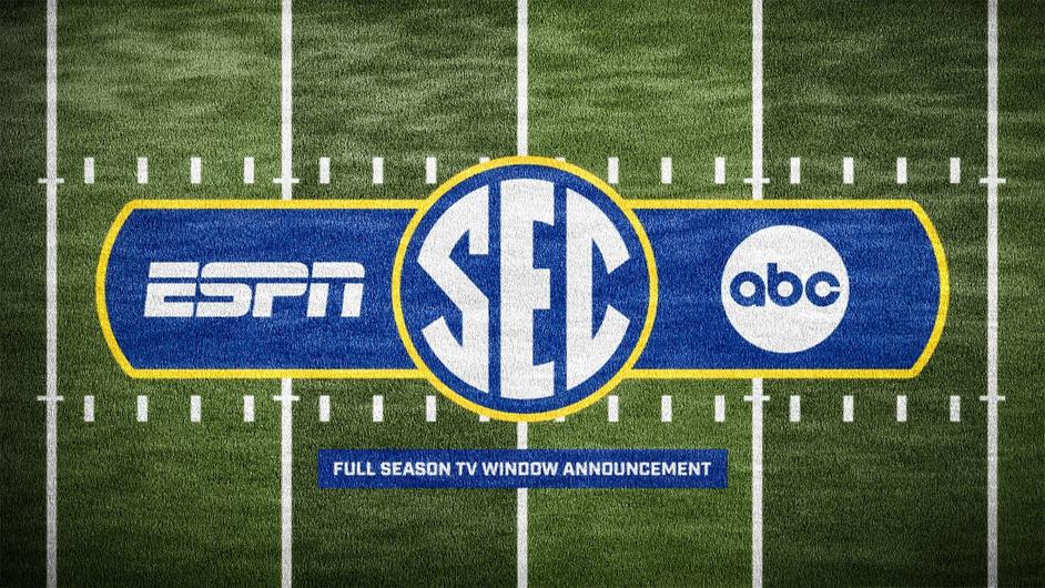 SEC Football Television Windows Announced For 2024 Season