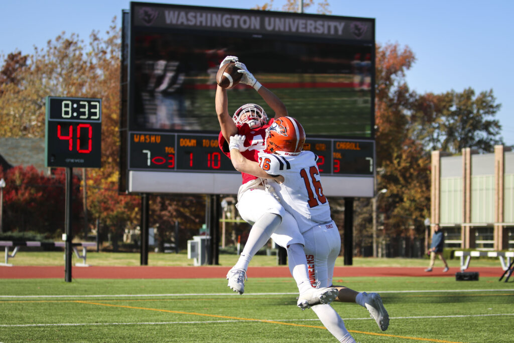 WashU Wallops Carroll In Home Opener