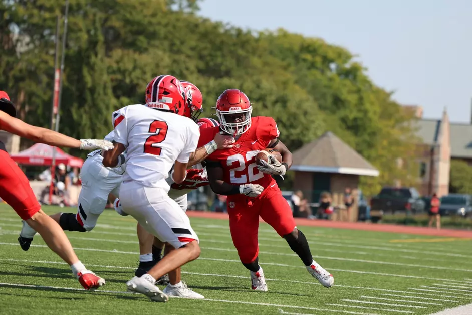 Record-Breaking Rushing Day Carries WashU To Win Over Carthage