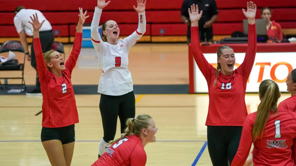 No. 12 UMSL Rallies Back For Four-Set Win Over Lewis