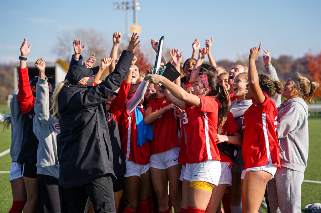 Tritons Stun McKendree, Claim First Ever GLVC Women’s Soccer Championship